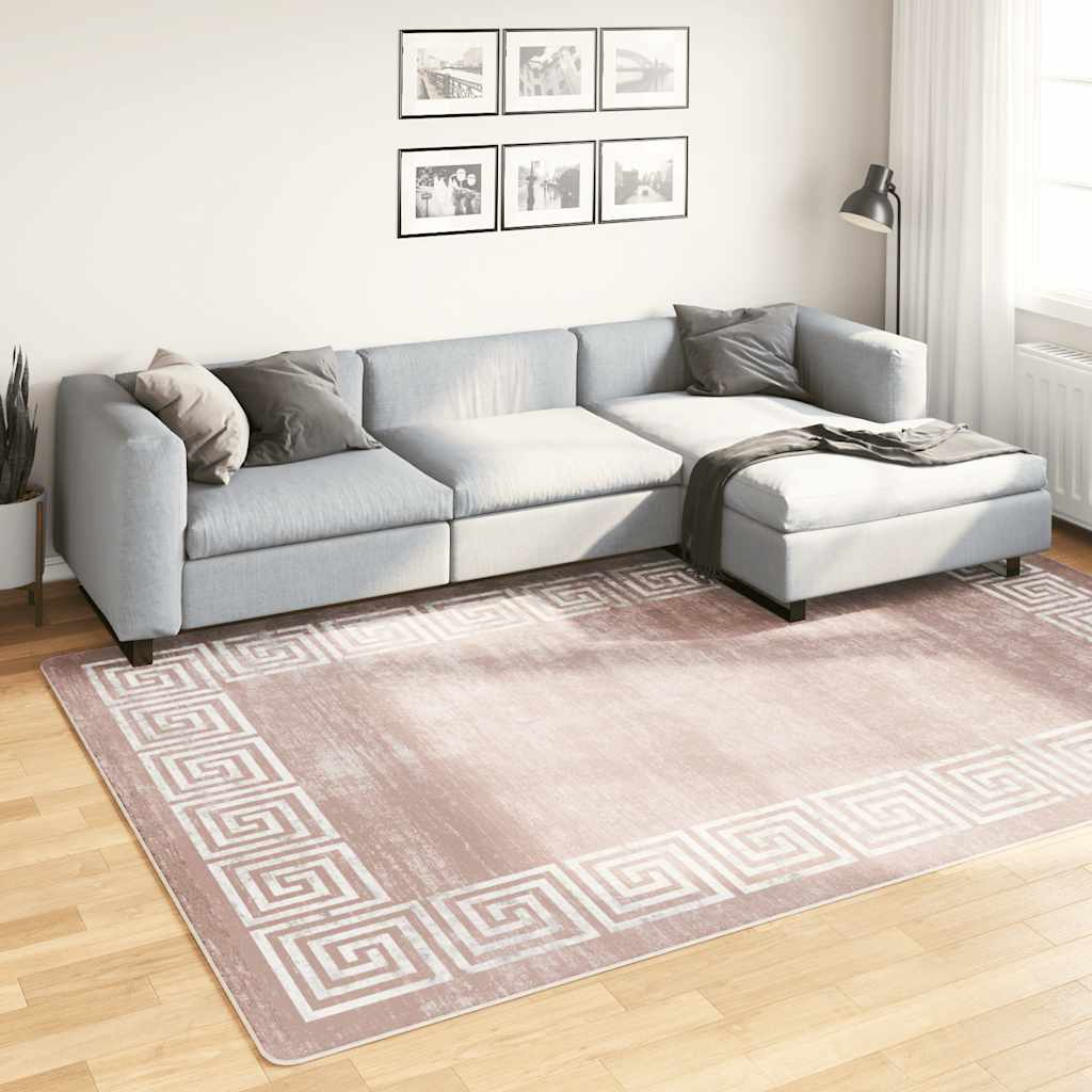 Kilimas, smėlio spalvos, 190x300cm, neslystantis, skalbiamas
