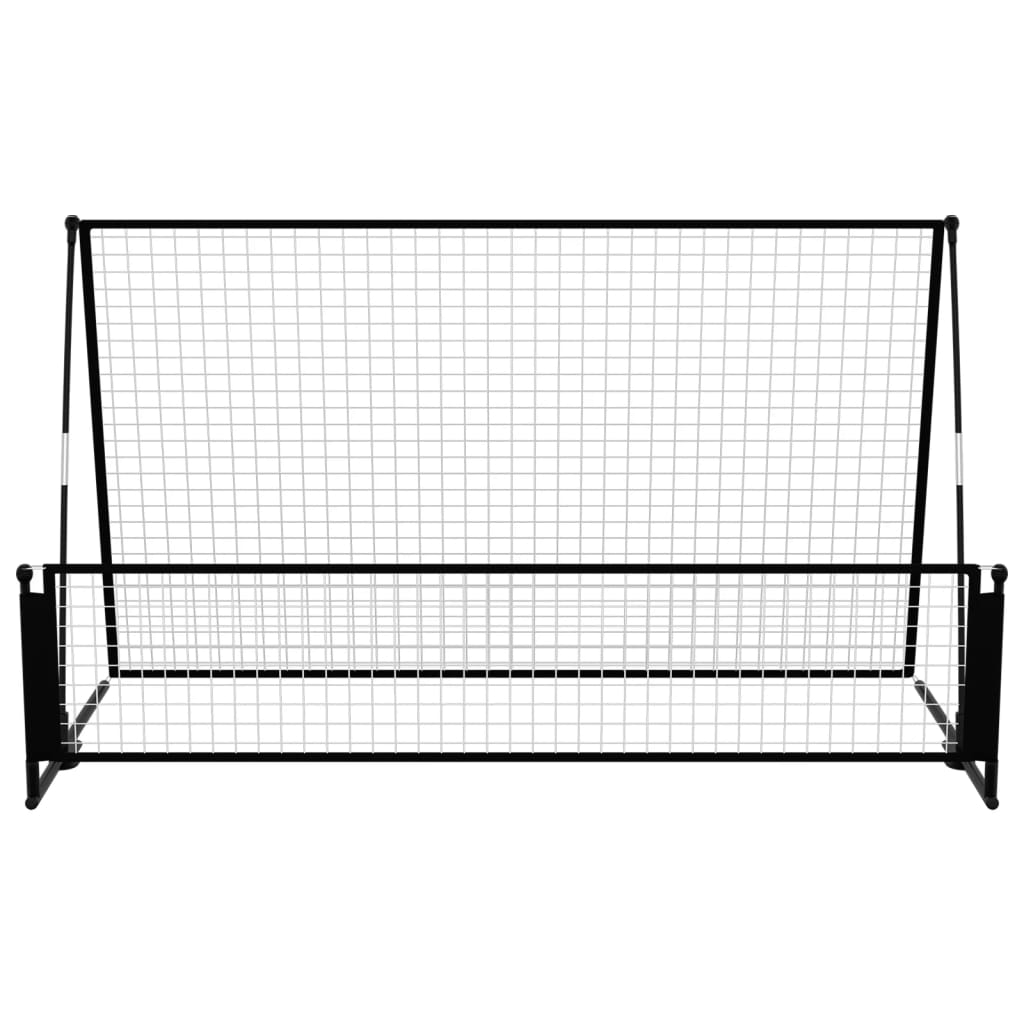 2-1 Futbolo vartai su atmušimo sienele, 202x104x120cm, plienas