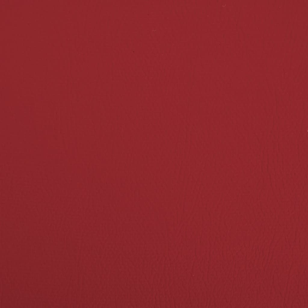 Sulankstoma taburetė-daiktadėžė, raudonojo vyno spalvos, PVC