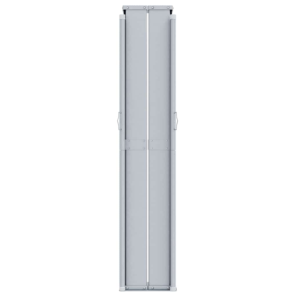 Ištraukiama šoninė pertvara, raudonos spalvos, 200x600cm