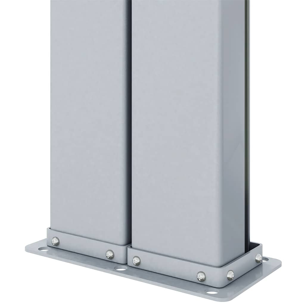 Ištraukiama šoninė pertvara, mėlynos spalvos, 220x600cm