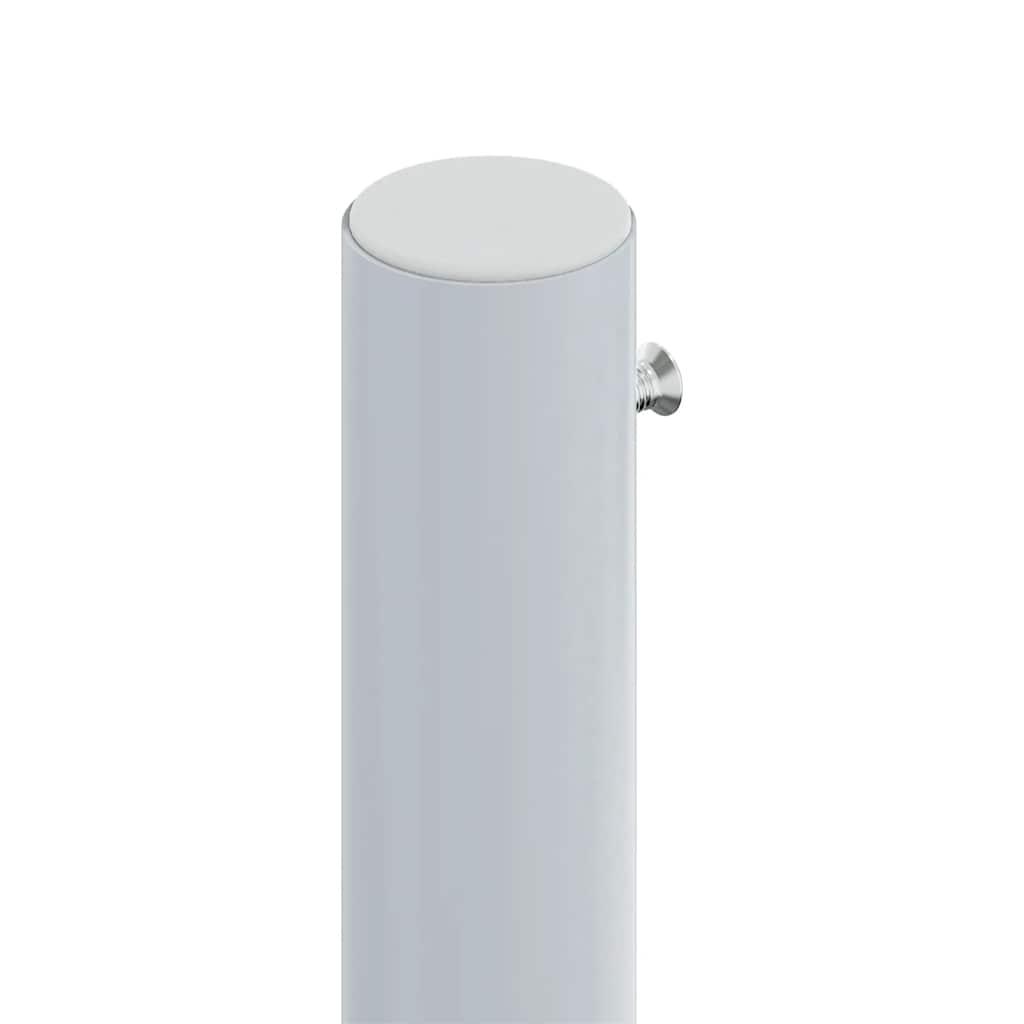 Ištraukiama šoninė pertvara, raudonos spalvos, 220x600cm