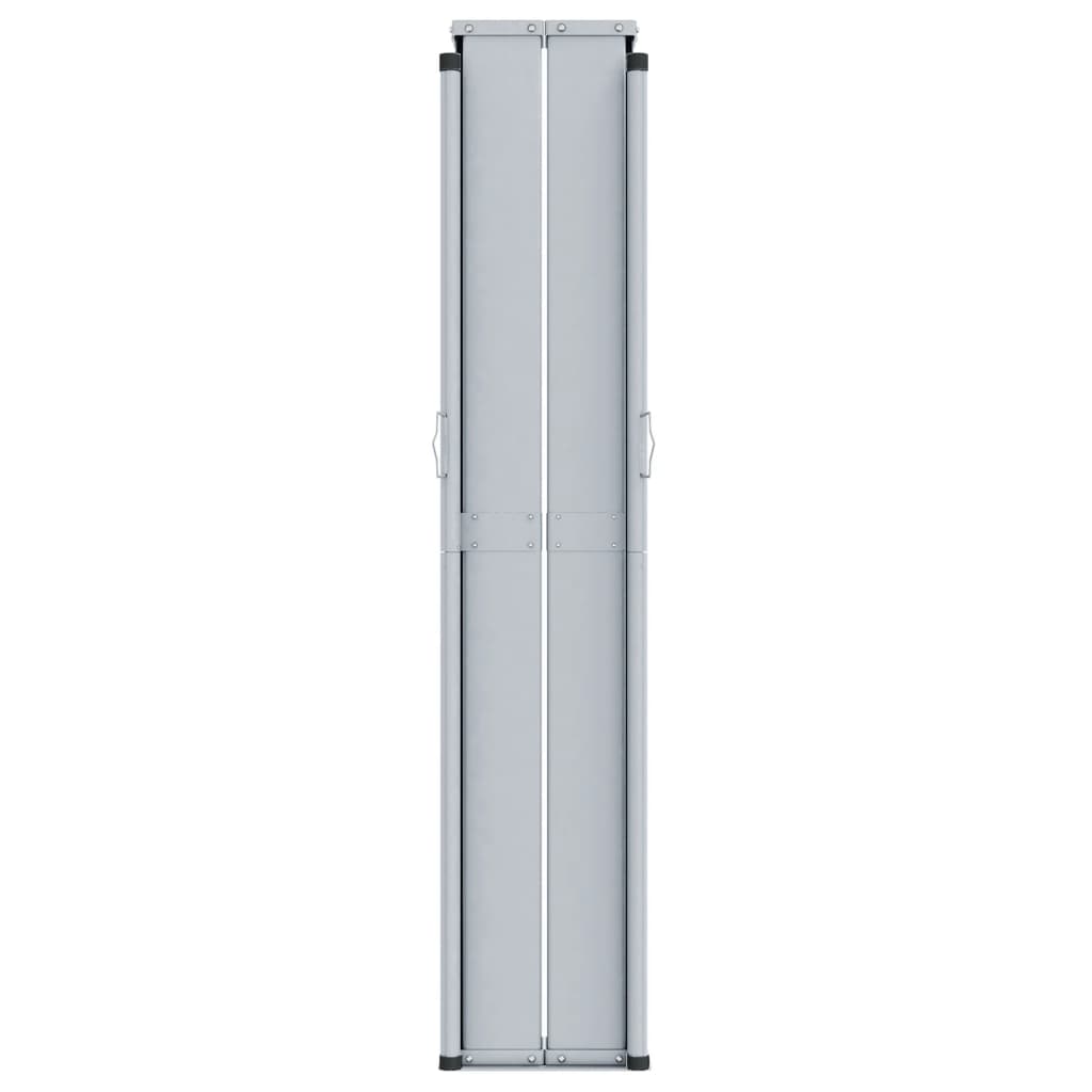 Ištraukiama šoninė pertvara, rudos spalvos, 180x1000cm