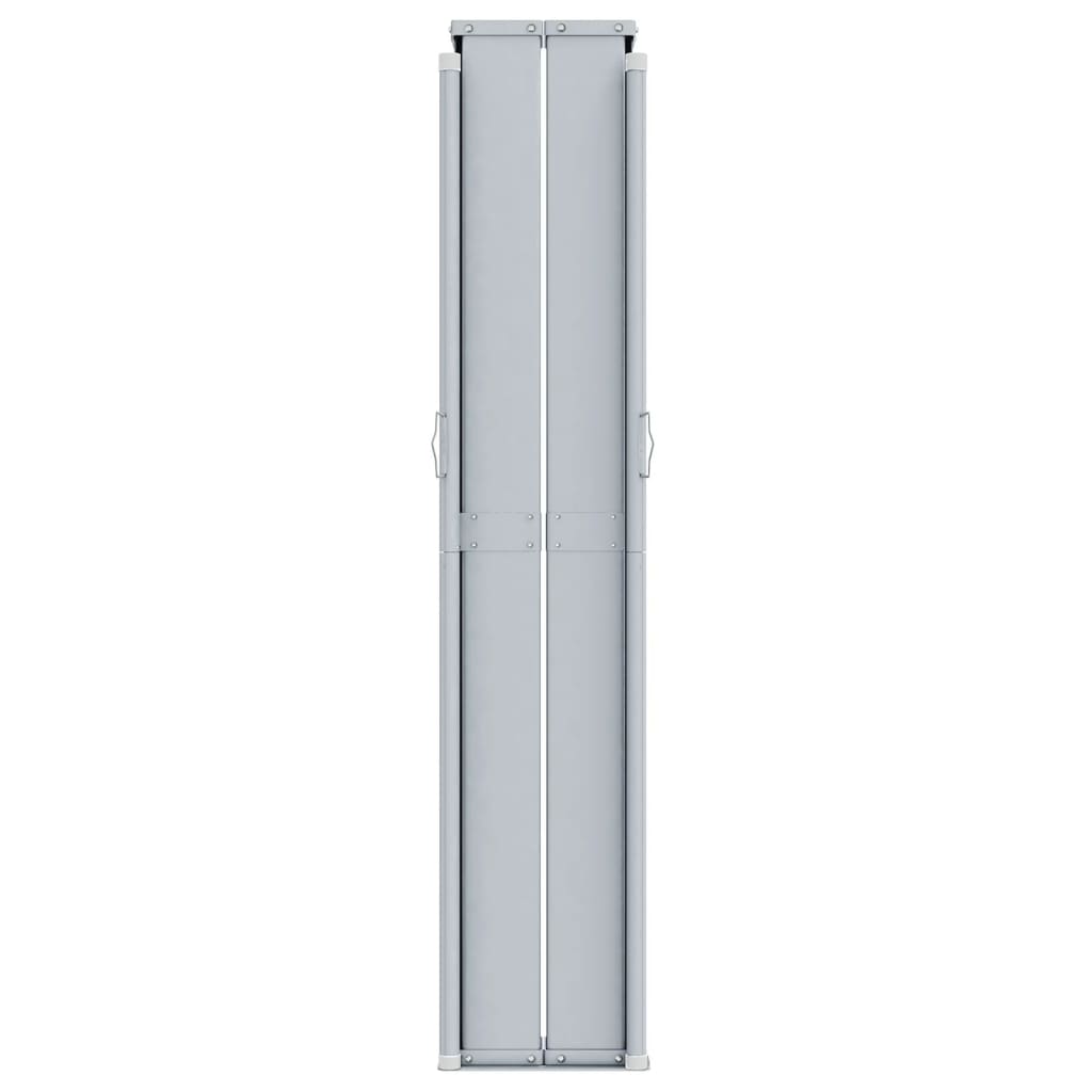 Ištraukiama šoninė pertvara, mėlynos spalvos, 180x1000cm