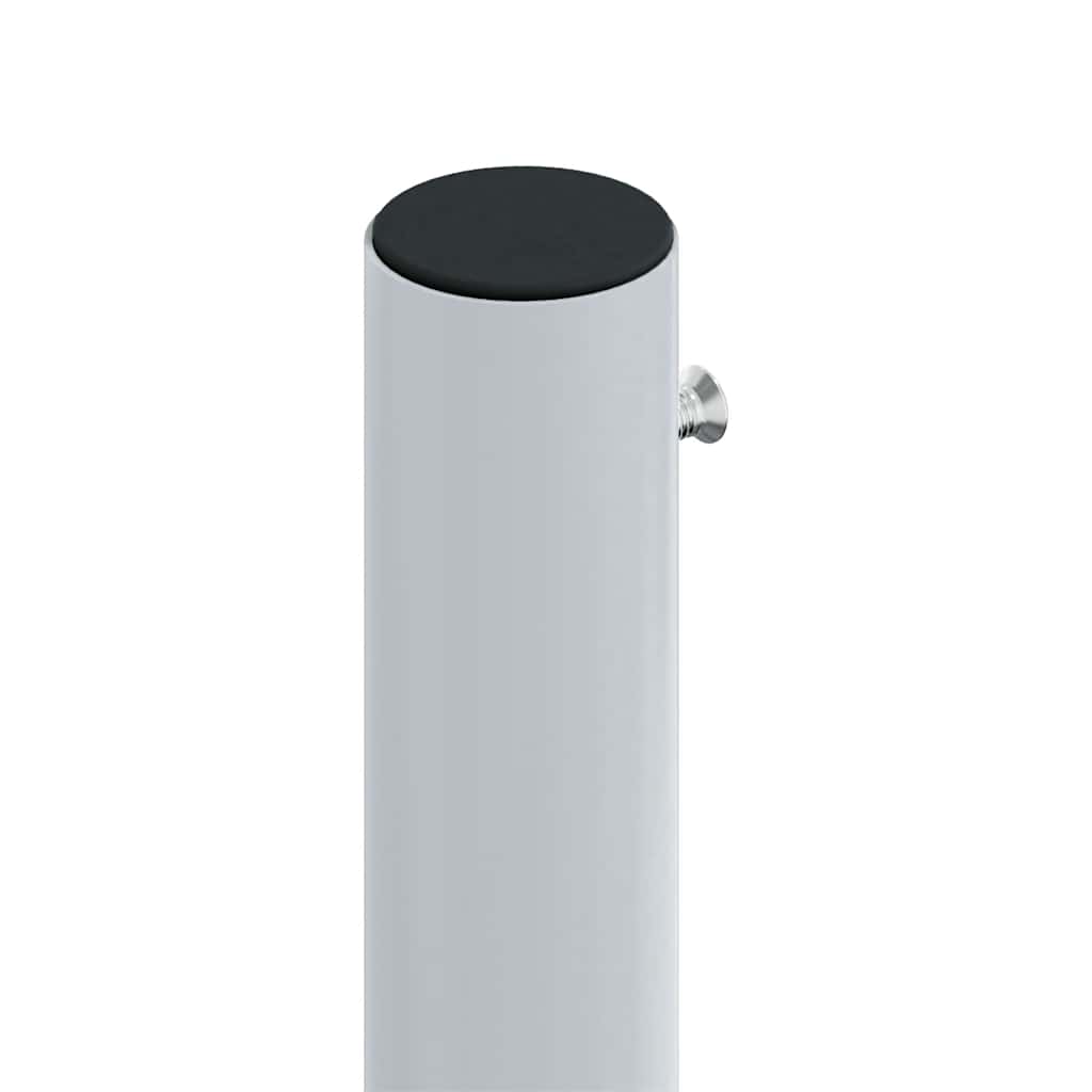 Ištraukiama šoninė pertvara, antracito spalvos, 200x1000cm