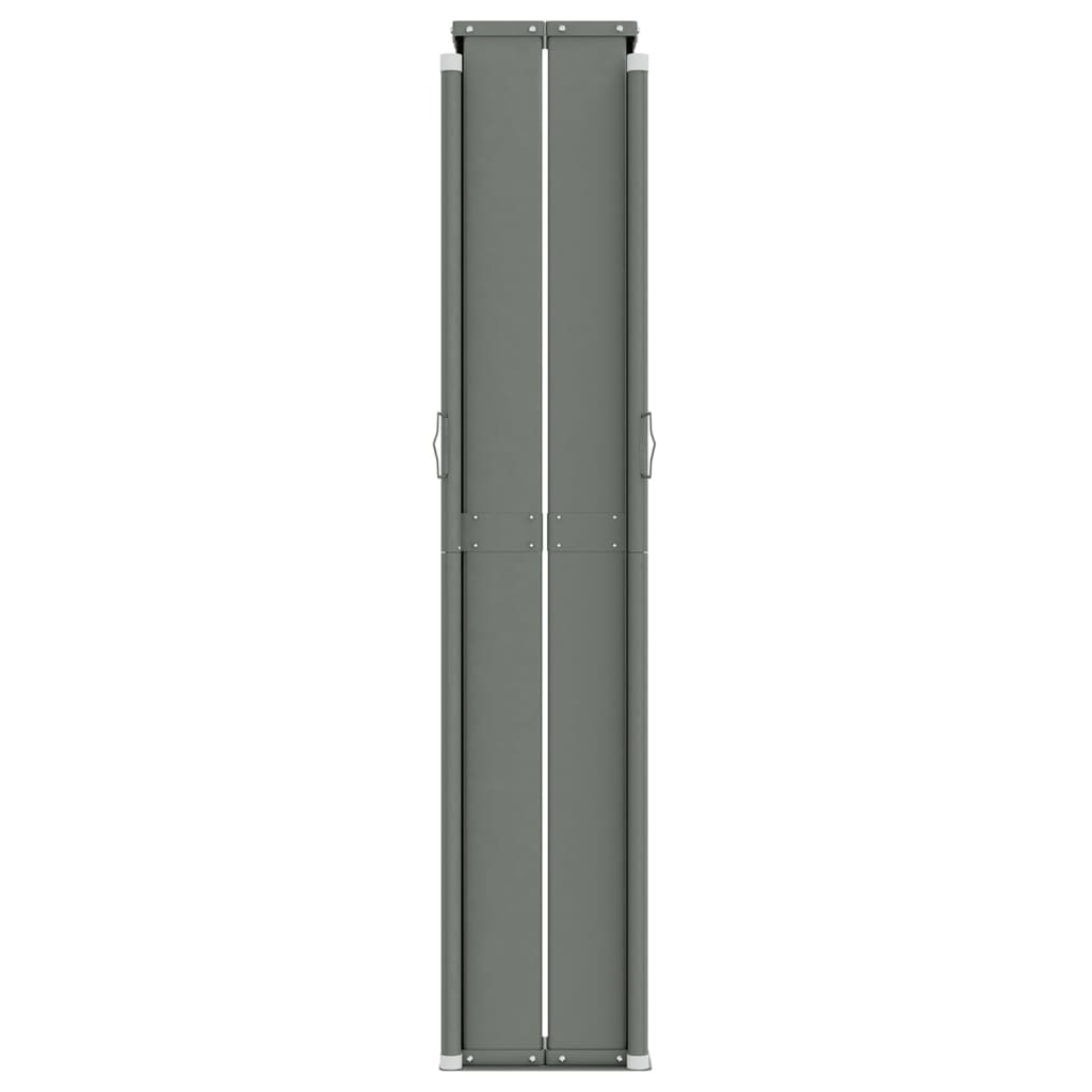 Ištraukiama šoninė pertvara, mėlynos spalvos, 220x1000cm