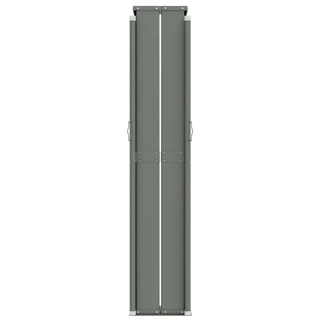 Ištraukiama šoninė pertvara, raudonos spalvos, 220x1000cm