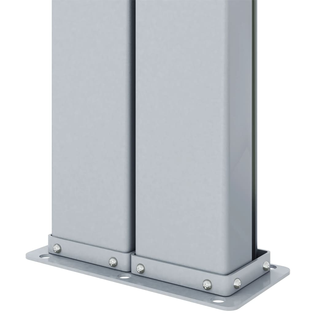 Ištraukiama šoninė pertvara, rudos spalvos, 160x1200cm