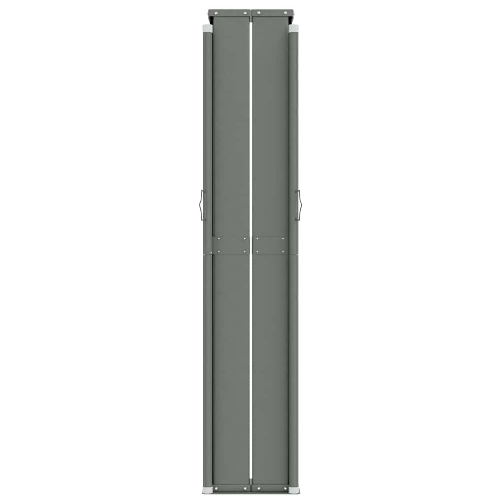 Ištraukiama šoninė pertvara, raudonos spalvos, 220x1200cm