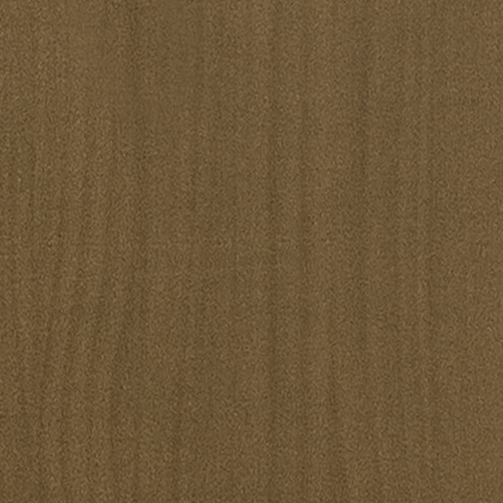 Sodo lovelis, medaus rudas, 31x31x31cm, pušies medienos masyvas