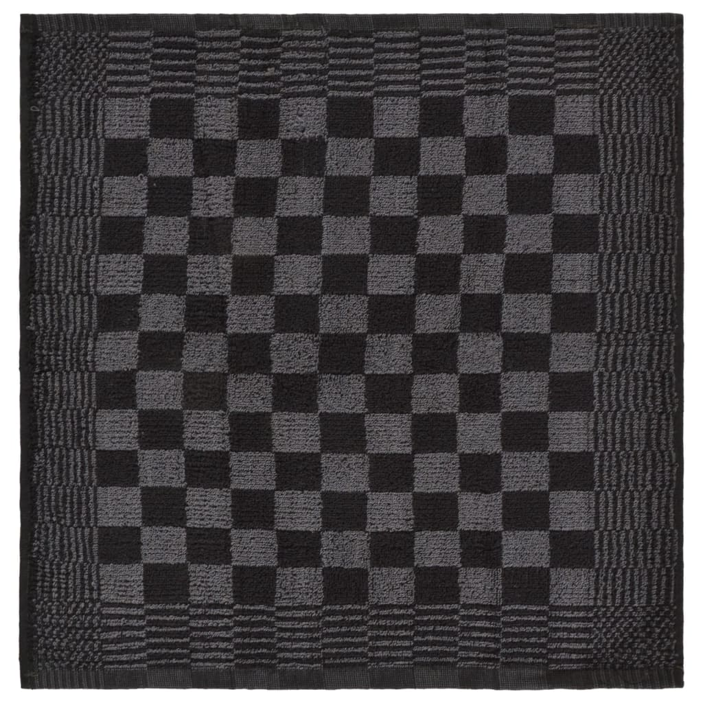 Rankšluosčių rinkinys, 10vnt., juodi ir pilki, medvilnė