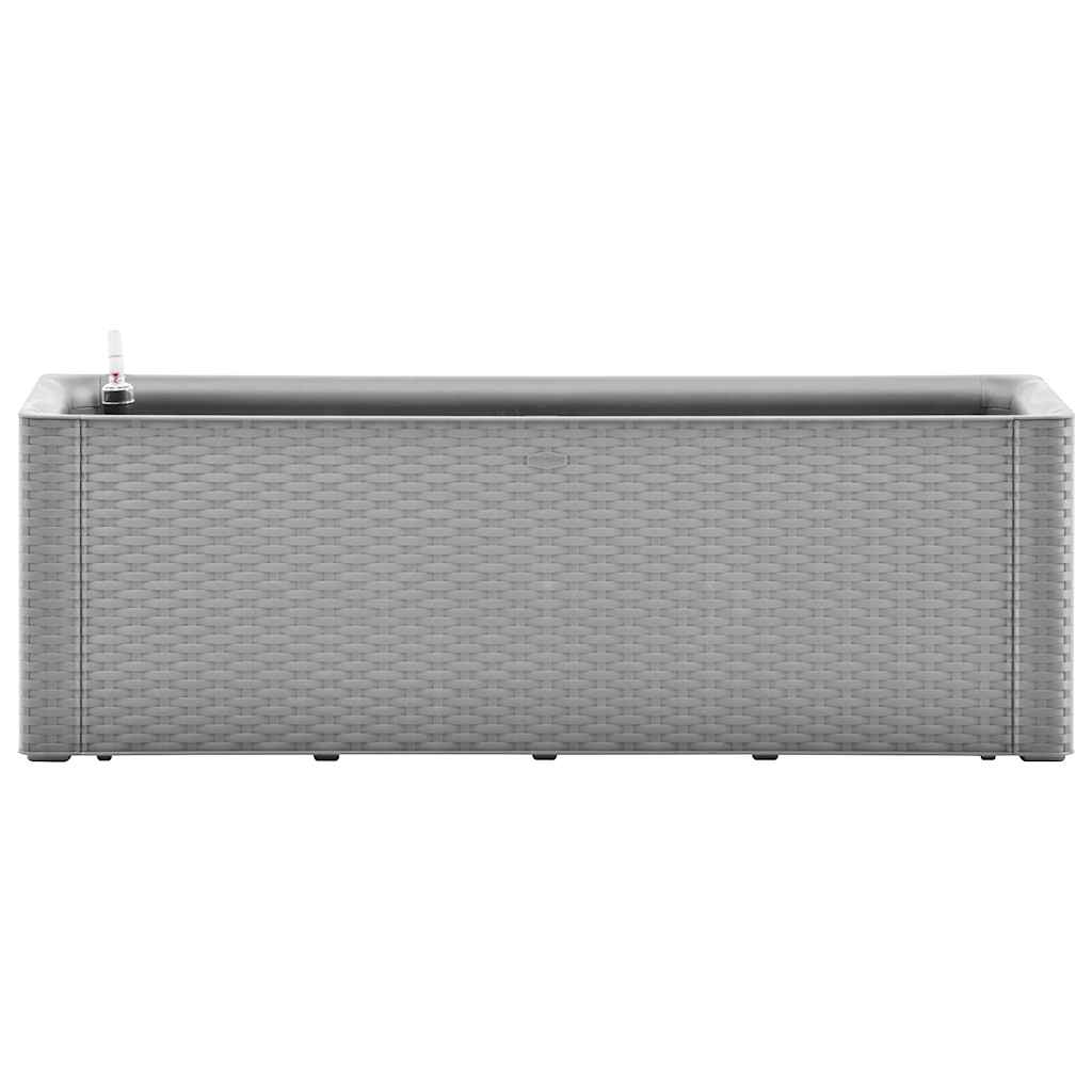Lovelis su savaiminio laistymo sistema, pilkas, 100x43x33cm