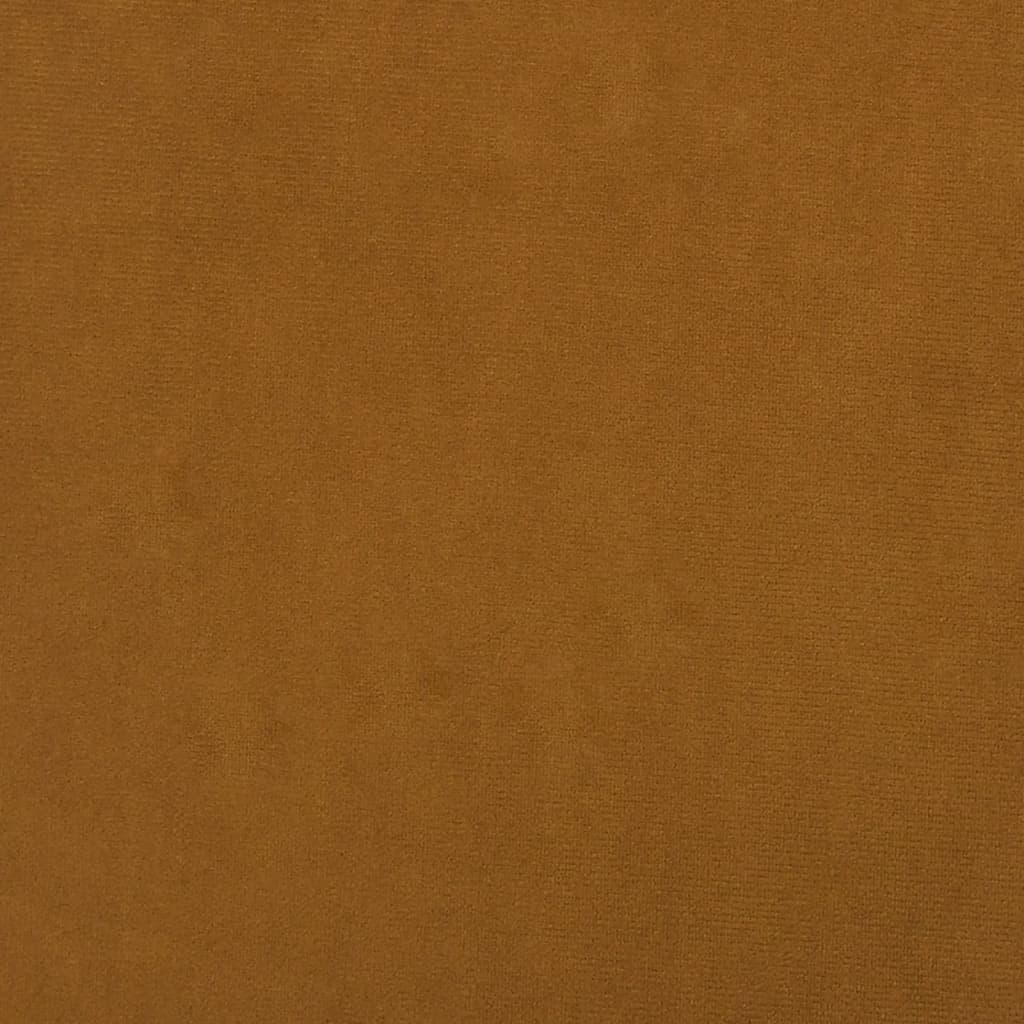 Pakoja, rudos spalvos, 45x29,5x35cm, aksomas