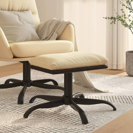 Pakoja, kreminės spalvos, 60x60x36cm, dirbtinė oda