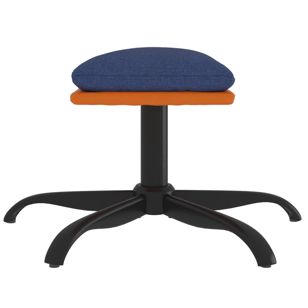 Pakoja, mėlynos spalvos, 60x60x36cm, dirbtinė oda