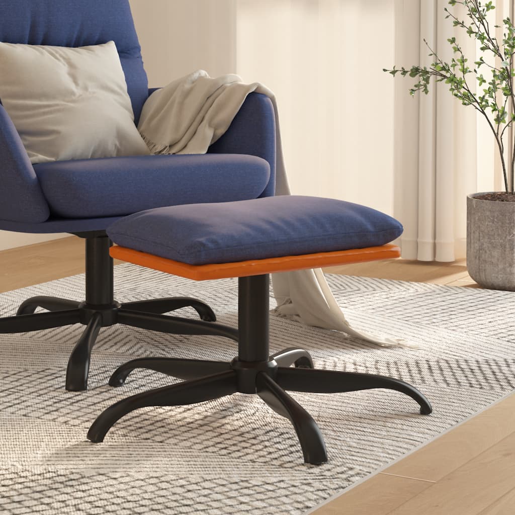 Pakoja, mėlynos spalvos, 60x60x36cm, dirbtinė oda