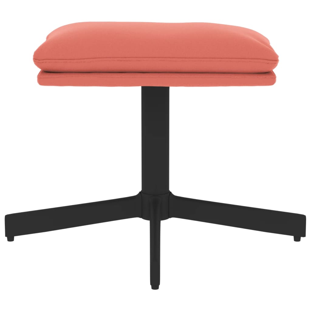 Pakoja, rožinės spalvos, 60x60x36cm, aksomas