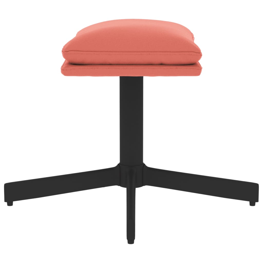 Pakoja, rožinės spalvos, 60x60x36cm, aksomas