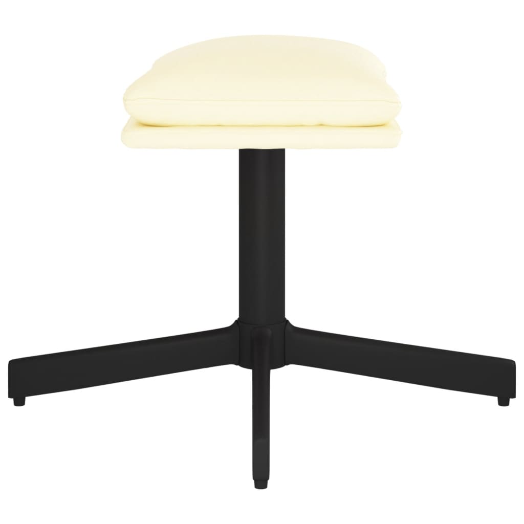 Pakoja, kreminės spalvos, 60x60x36cm, dirbtinė oda