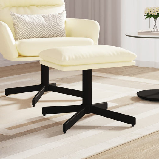 Pakoja, kreminės spalvos, 60x60x36cm, dirbtinė oda