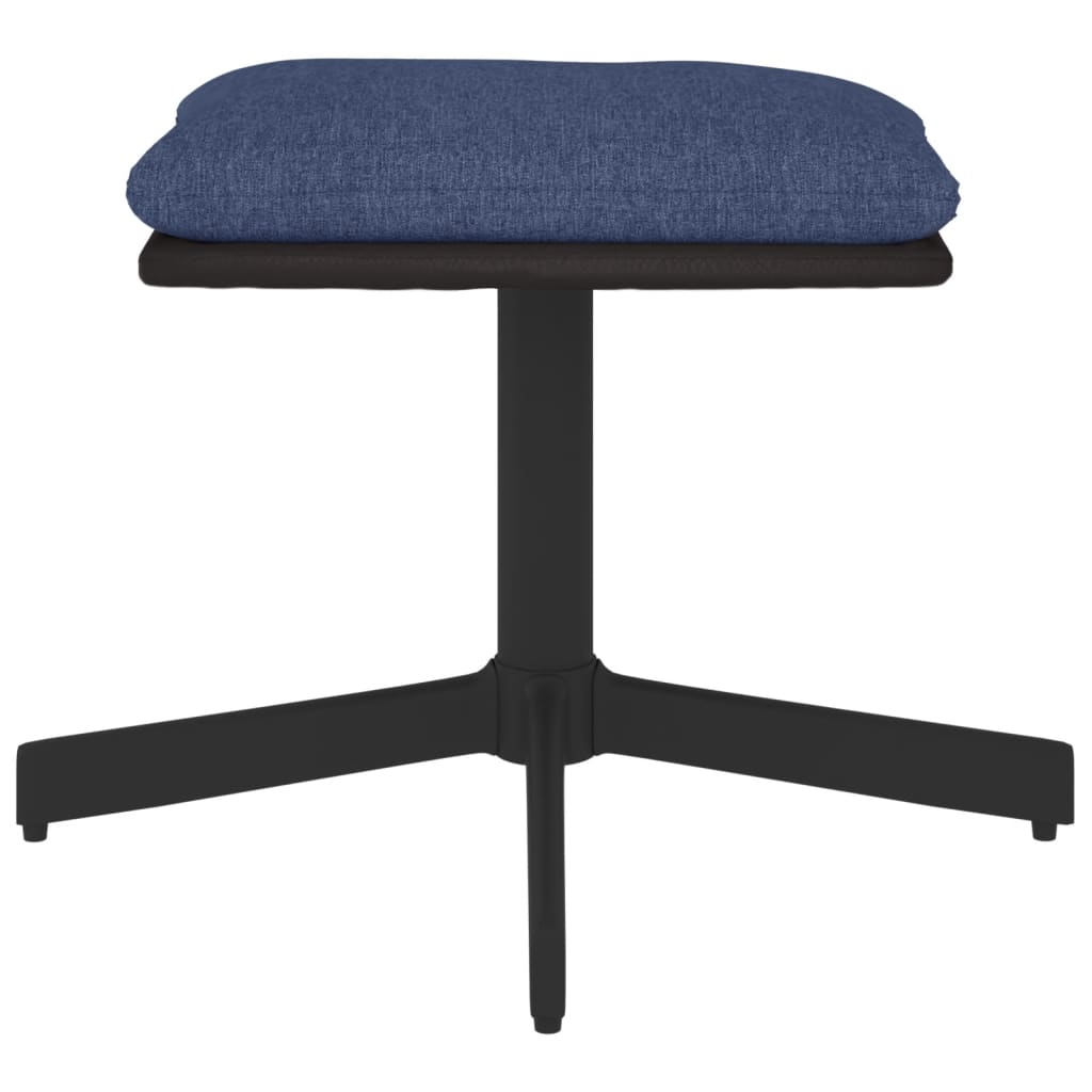 Pakoja, mėlynos spalvos, 60x60x36cm, dirbtinė oda