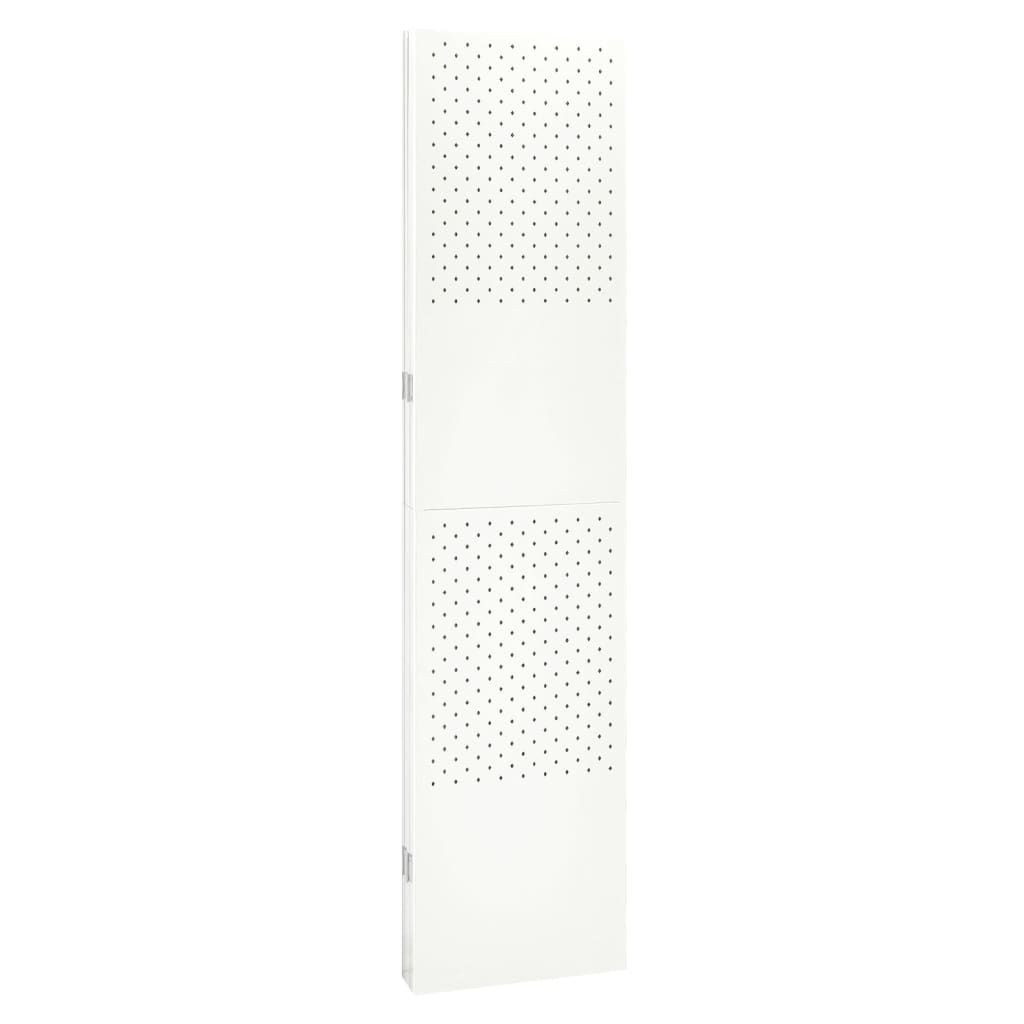 Kambario pertvaros, 4 dalių, 2vnt., baltos, 160x180cm, plienas