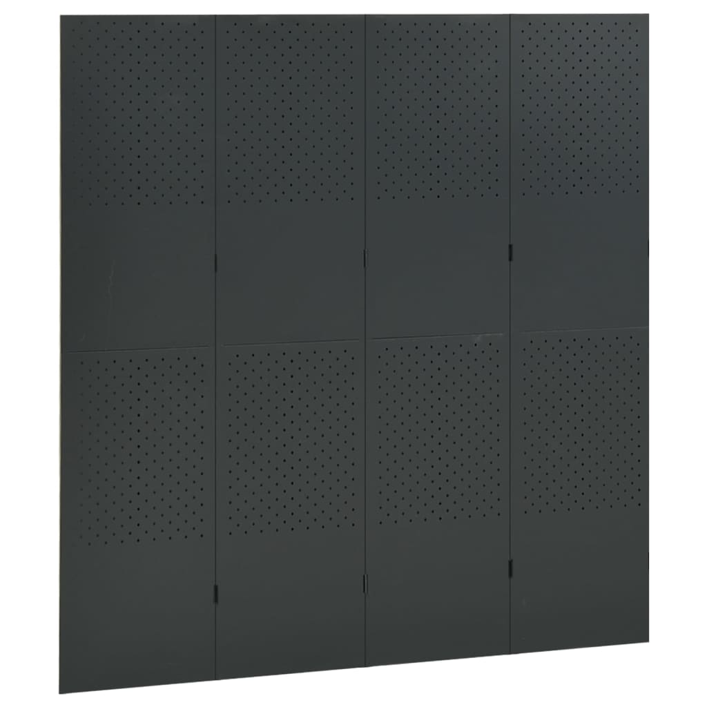 Kambario pertvaros, 4 dalių, 2vnt., pilkos, 160x180cm, plienas