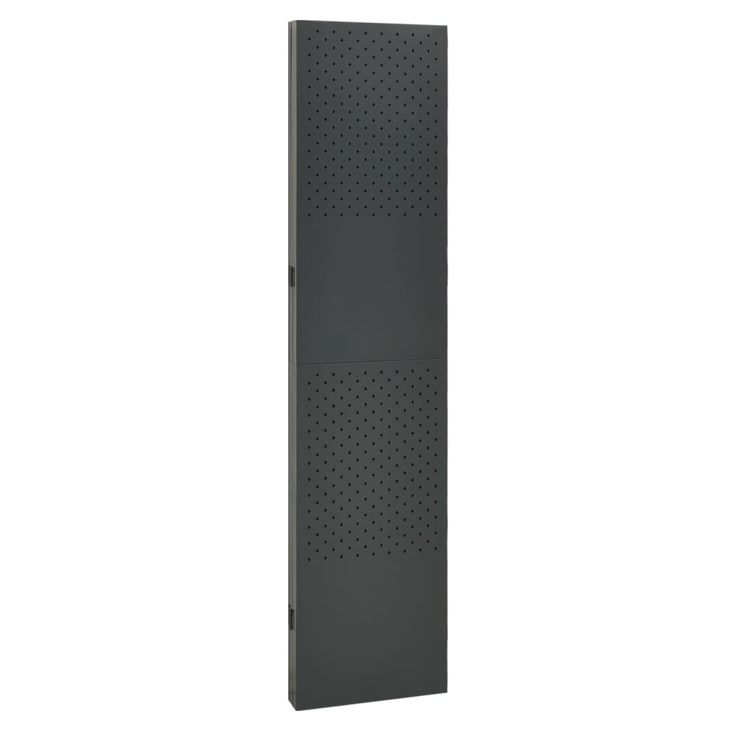Kambario pertvaros, 4 dalių, 2vnt., pilkos, 160x180cm, plienas