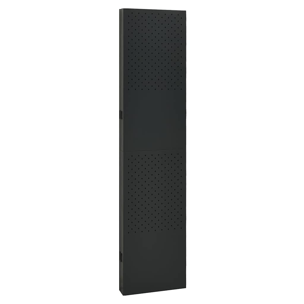 Kambario pertvaros, 5 dalių, 2vnt., juodos, 200x180cm, plienas