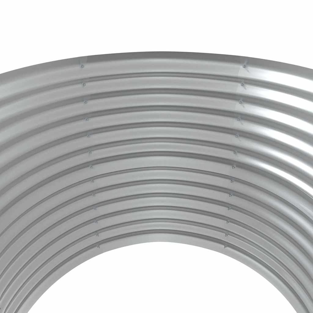 Aukštas sodo lovelis, pilkas, 100x100x68cm, cinkuotas plienas