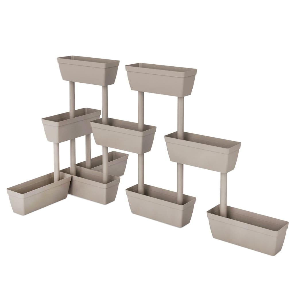 Sodo loveliai, 6vnt., taupe spalvos, 100cm