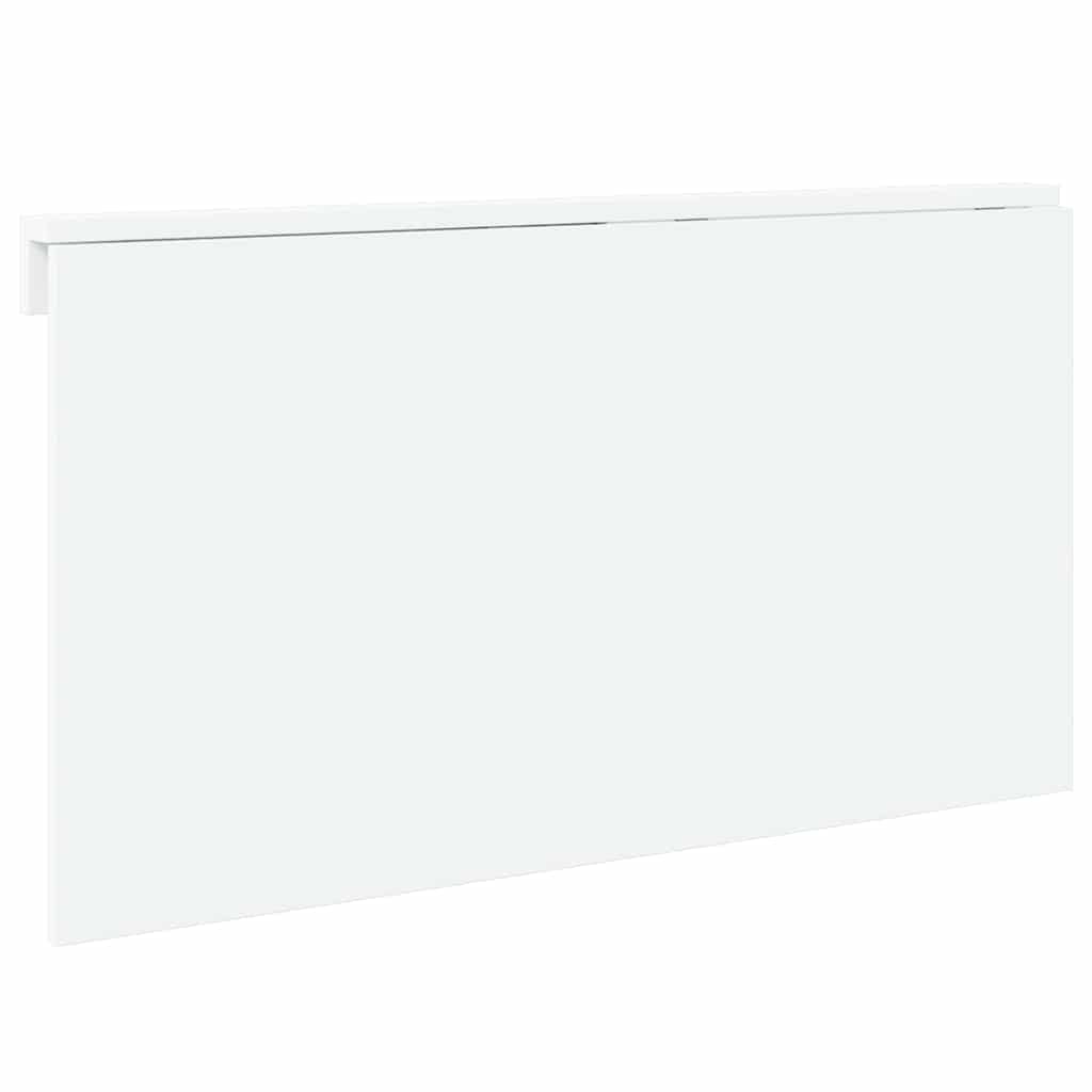 Sulankstomas sieninis staliukas, baltas, 100x60x56cm, mediena