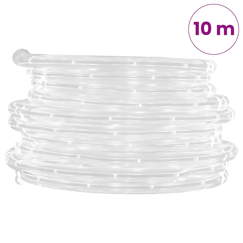 LED juosta su 240 šaltos baltos spalvos LED, 10m, PVC