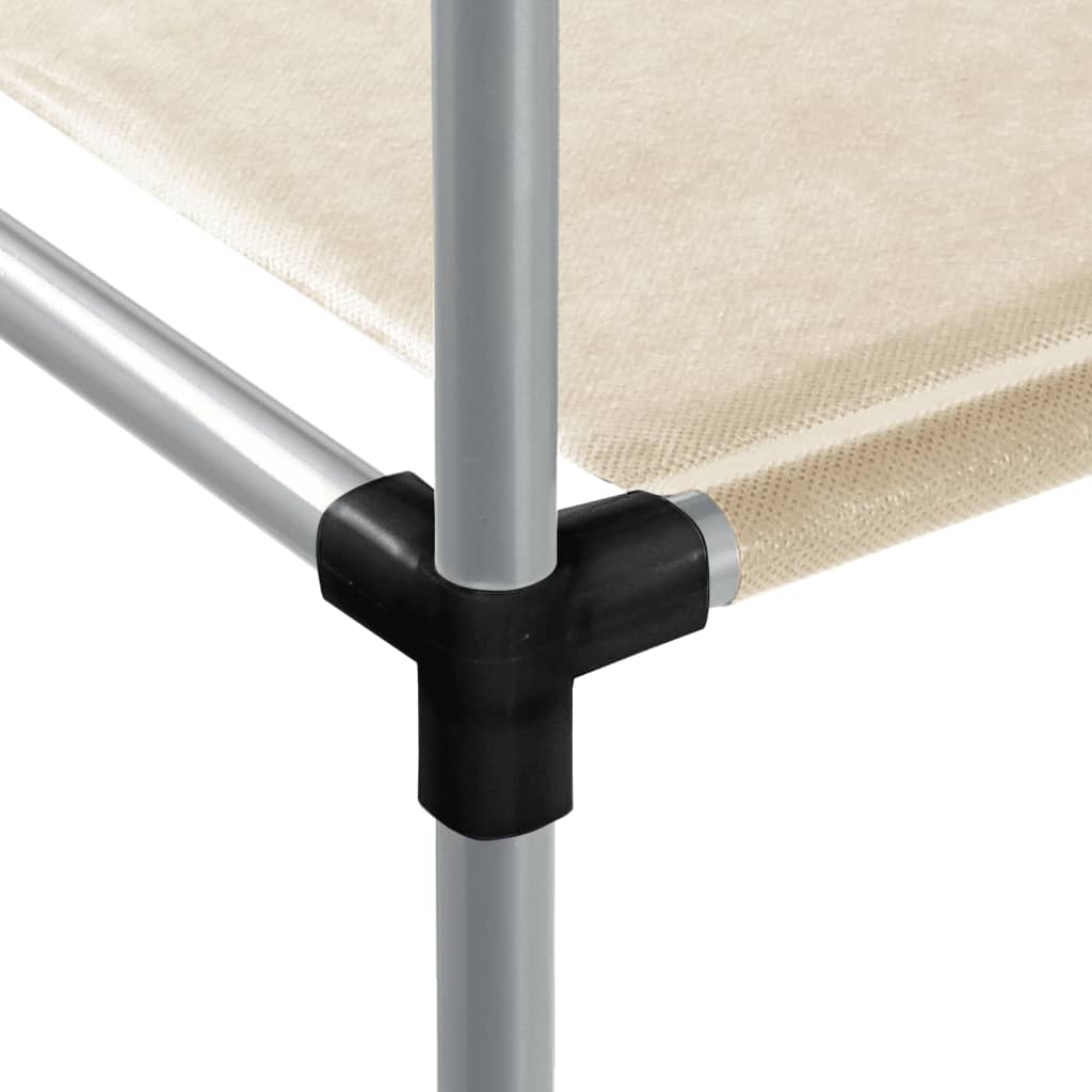 Lentyna virš skalbimo mašinos, kreminė, 87x55x90,5cm, geležis