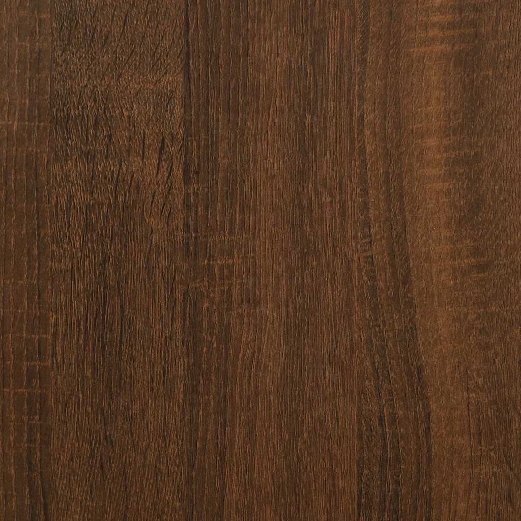Wall Cube Lentynos 4 vnt Rudas ąžuolas 30x15x30 cm