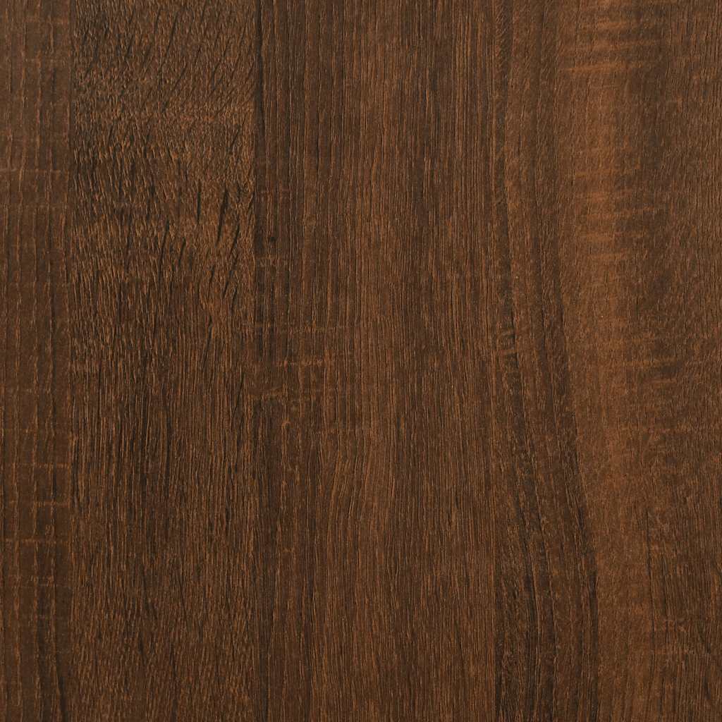 Wall Cube Lentynos 6 vnt Rudas ąžuolas 30x15x30 cm