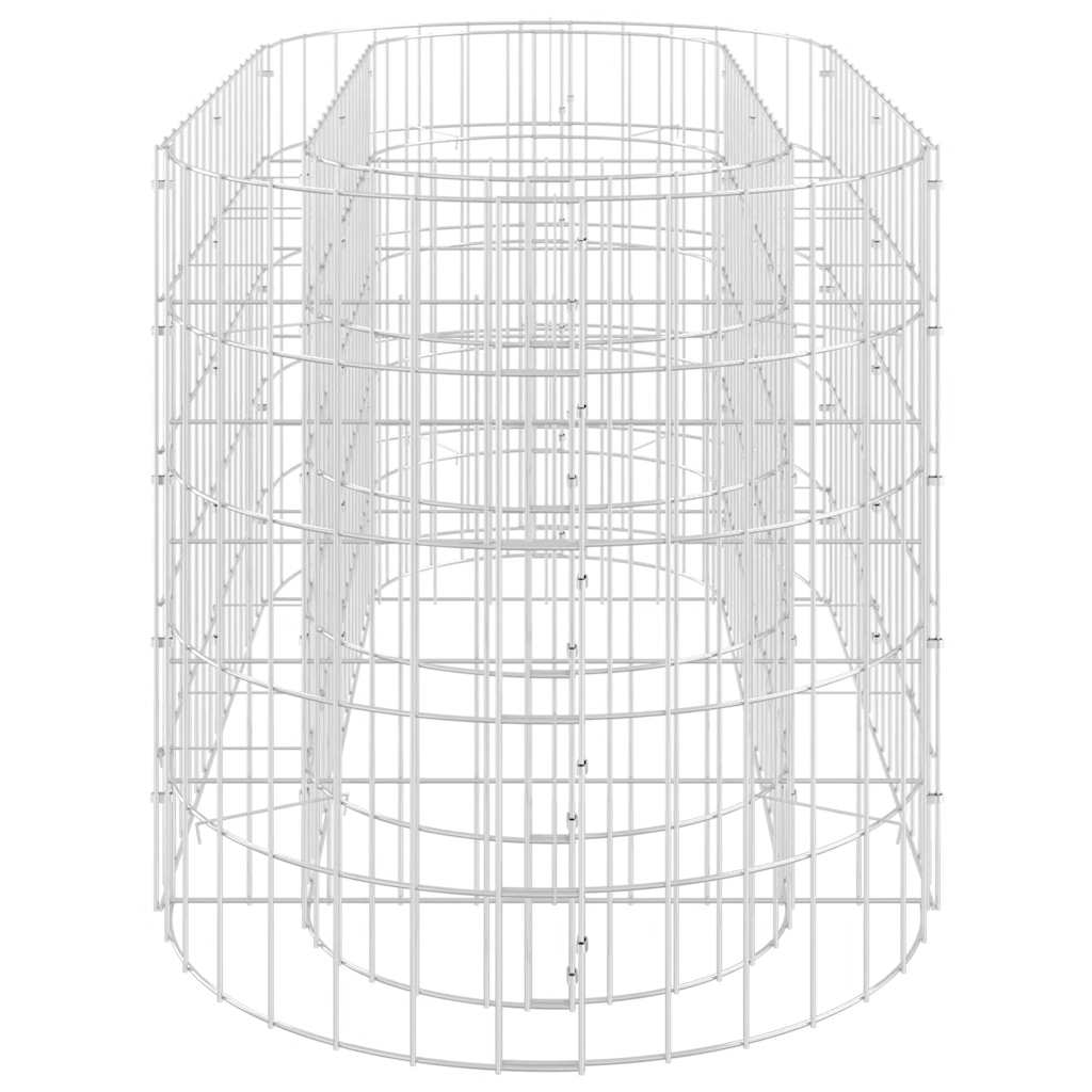 Gabiono lovelis, 120x50x50cm, galvanizuota geležis, aukštas