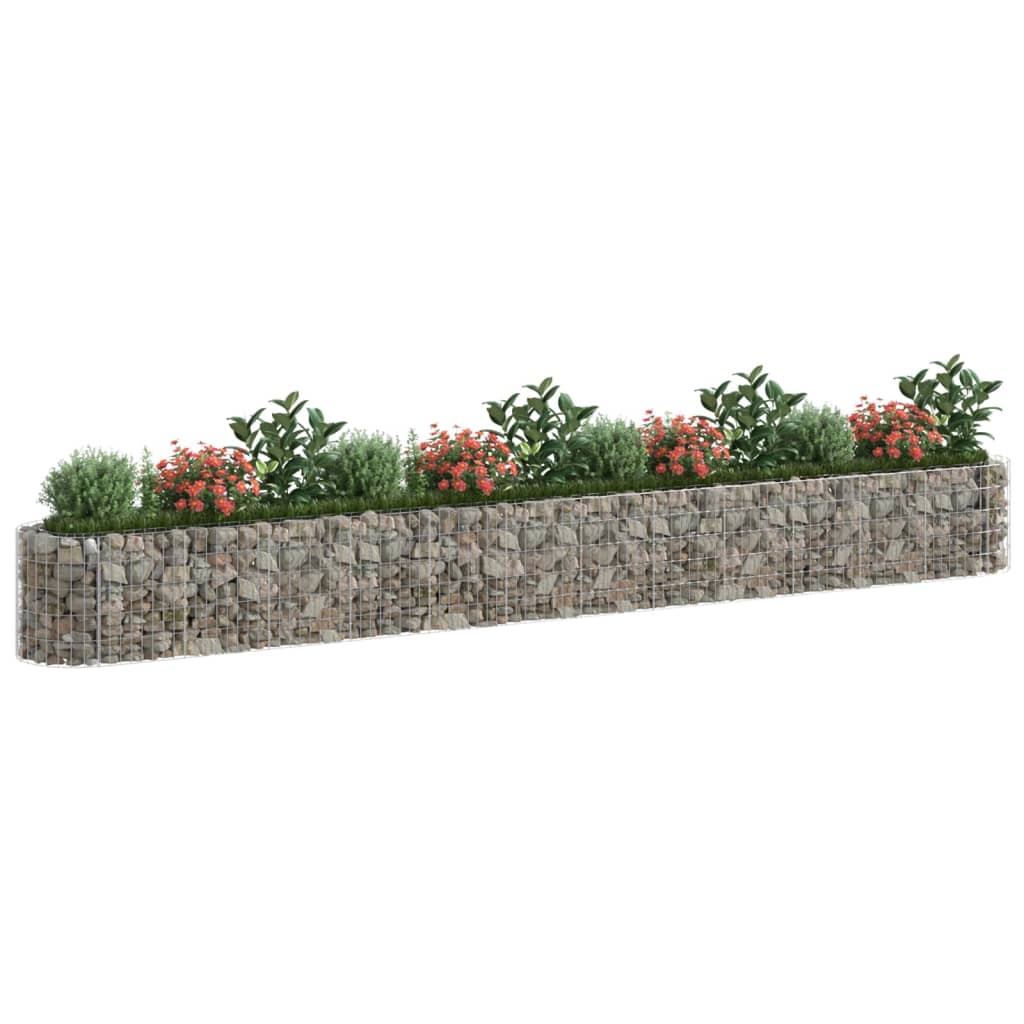 Gabiono lovelis, 470x50x50cm, galvanizuota geležis, aukštas