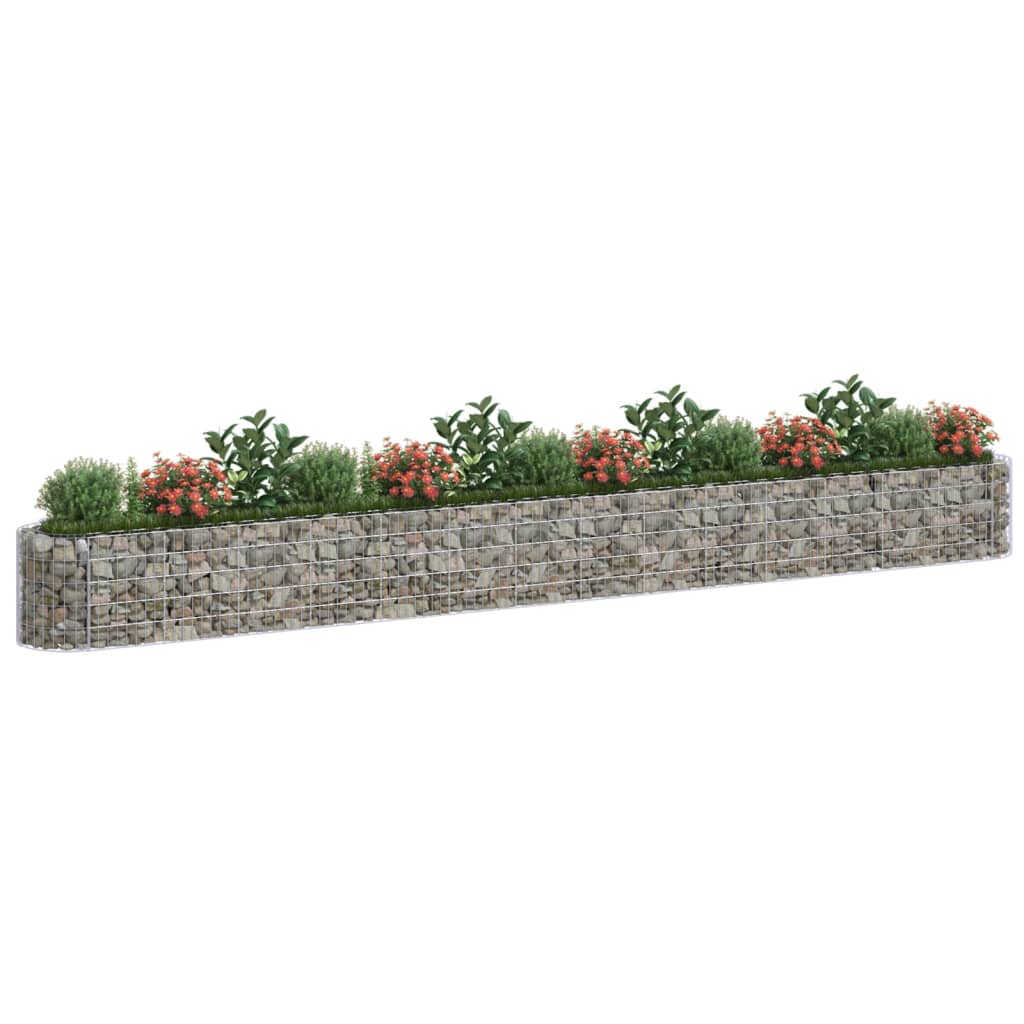 Gabiono lovelis, 540x50x50cm, galvanizuota geležis, aukštas