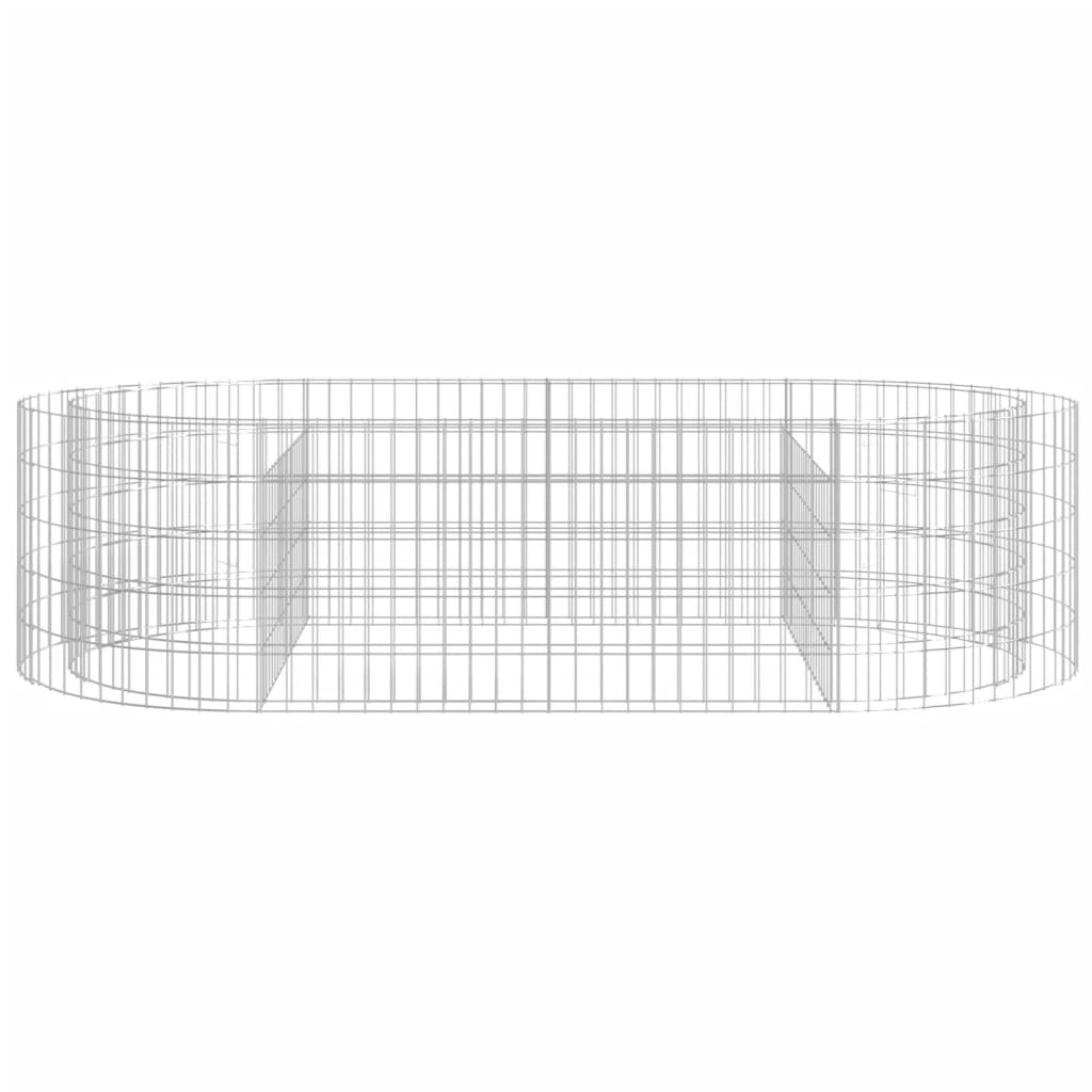 Gabiono lovelis, 200x100x50cm, galvanizuota geležis, aukštas