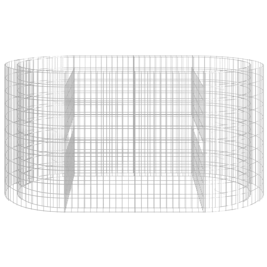 Gabiono lovelis, 200x100x100cm, galvanizuota geležis, aukštas