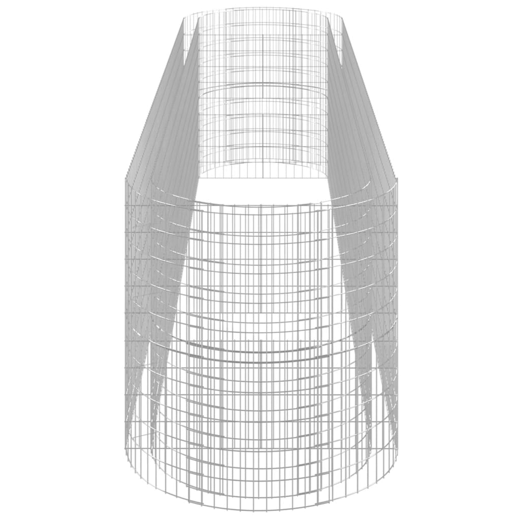Gabiono lovelis, 500x100x100cm, galvanizuota geležis, aukštas