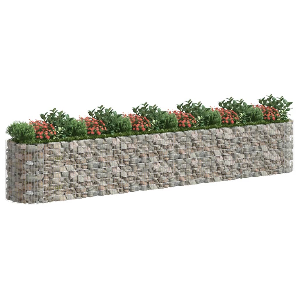 Gabiono lovelis, 600x100x100cm, galvanizuota geležis, aukštas