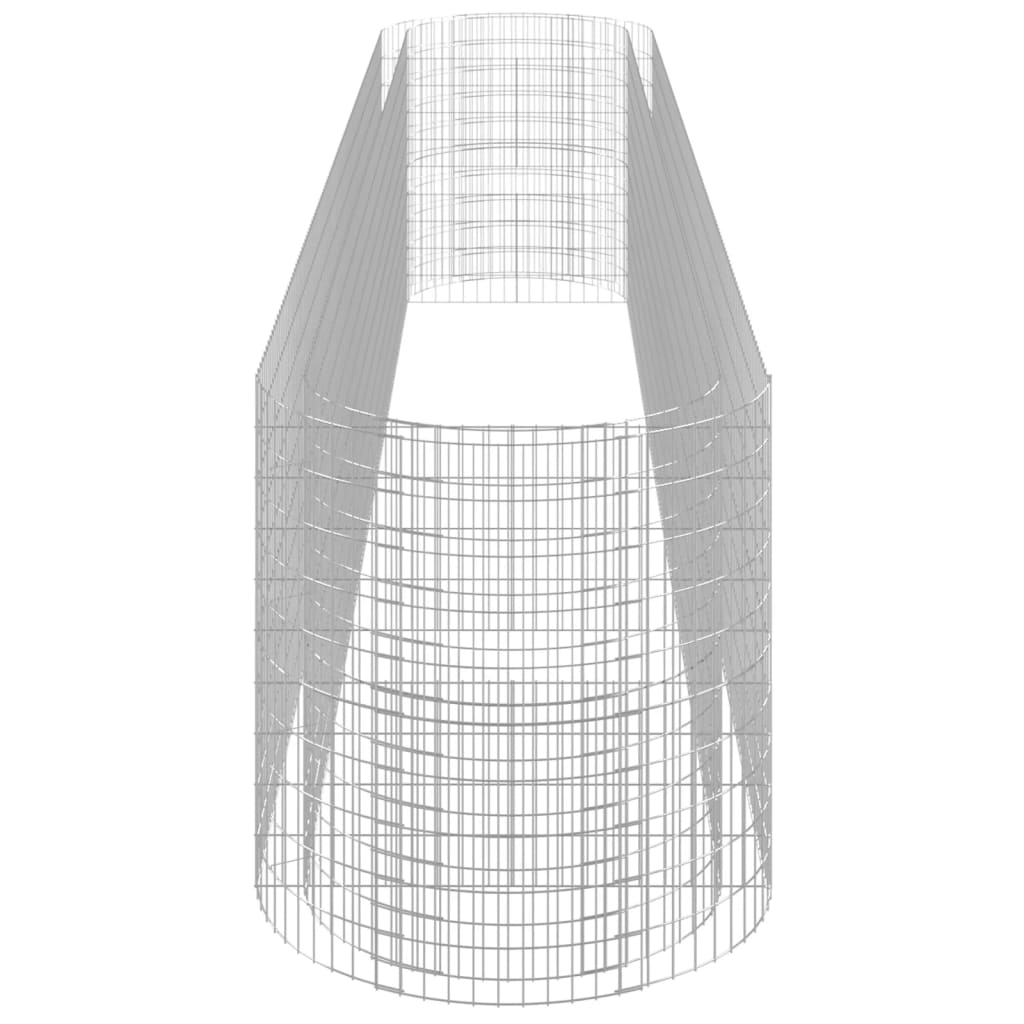 Gabiono lovelis, 600x100x100cm, galvanizuota geležis, aukštas