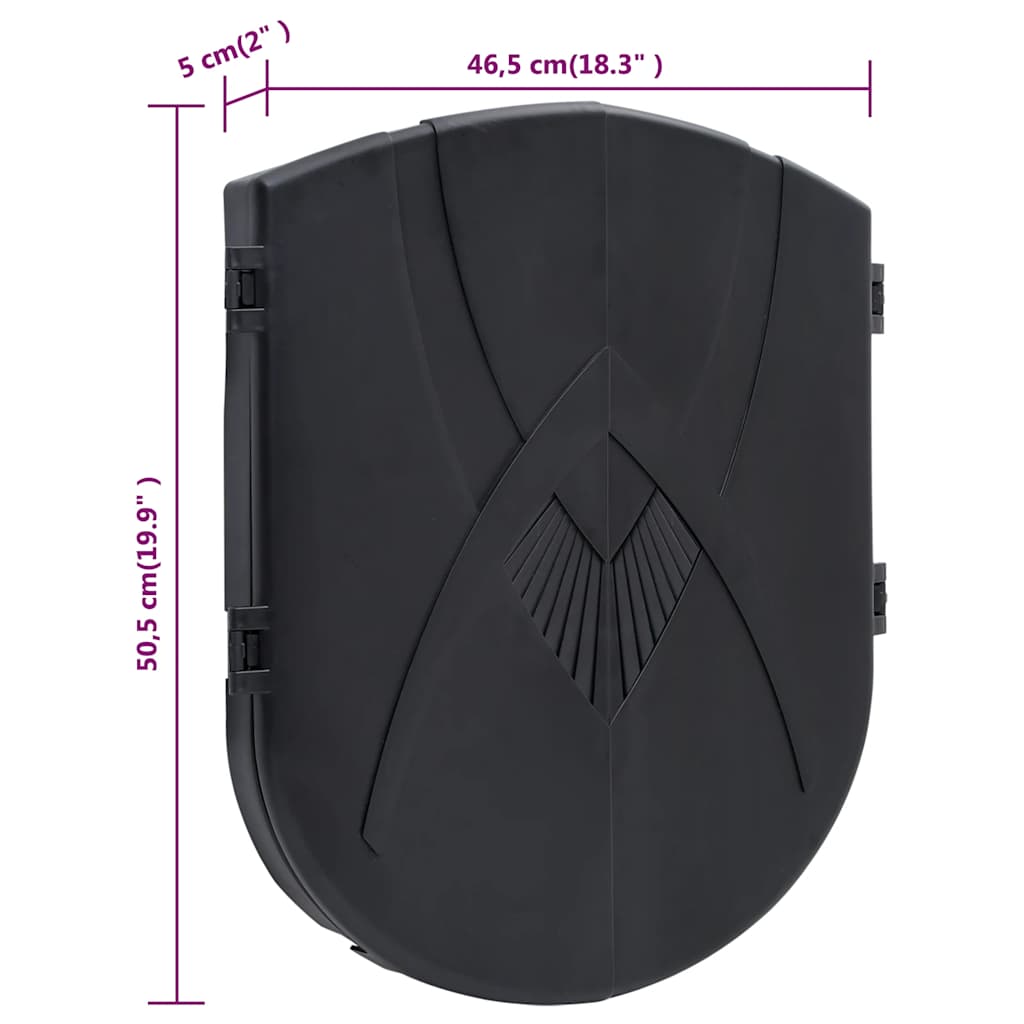 Elektrinė smiginio lenta su strėlytėmis, juoda, polipropilenas