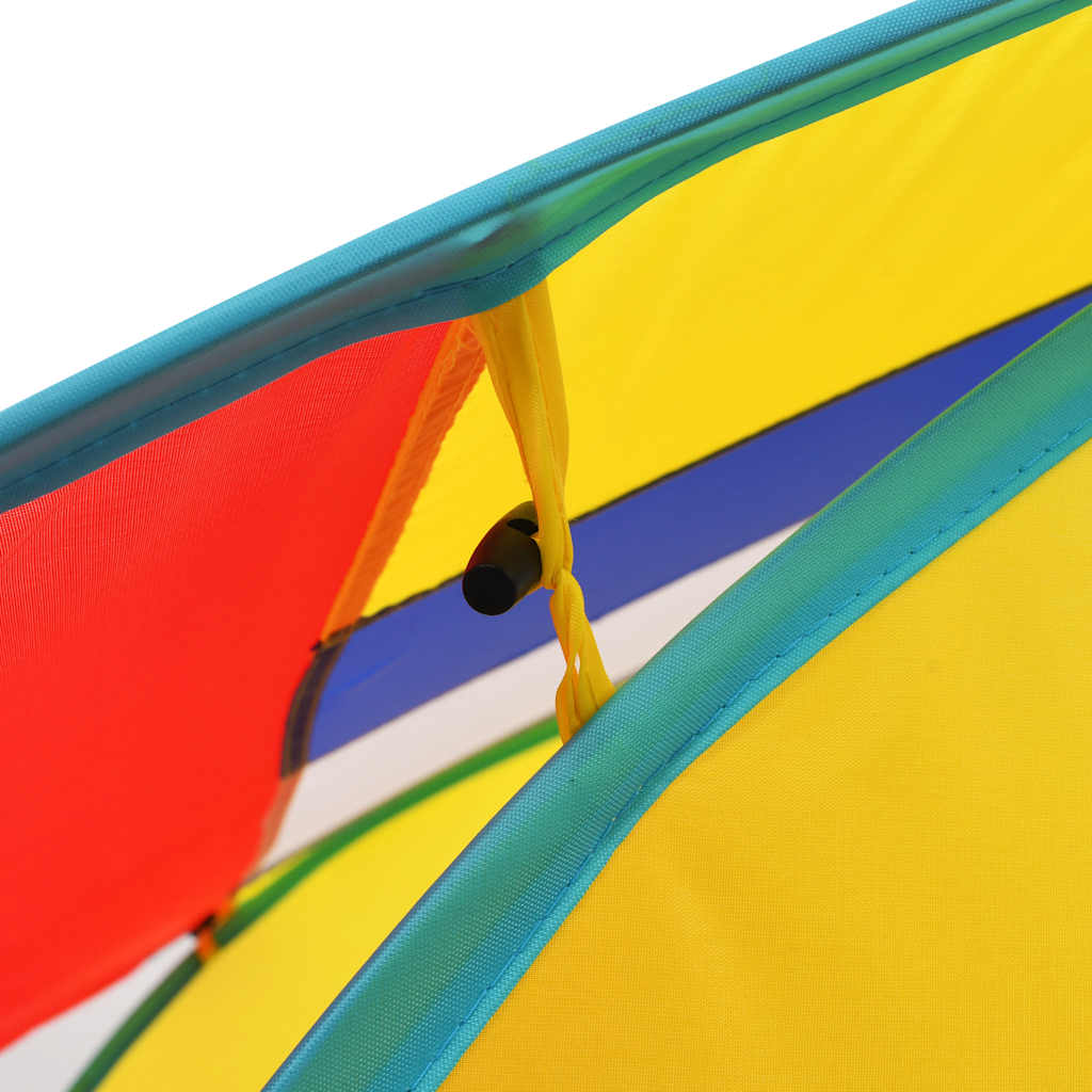 Žaidimų palapinė su 550 kamuoliukų, 123x120x126cm