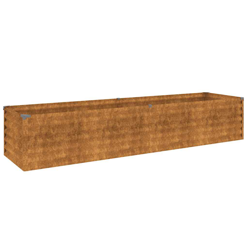 Pakelta sodo lysvė, 194x50x36 cm, Corten plienas