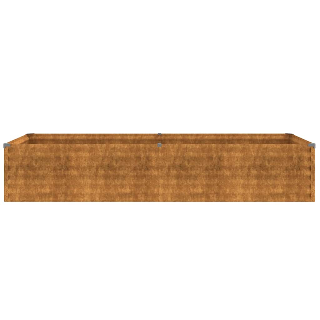 Pakelta sodo lysvė, 194x50x36 cm, Corten plienas