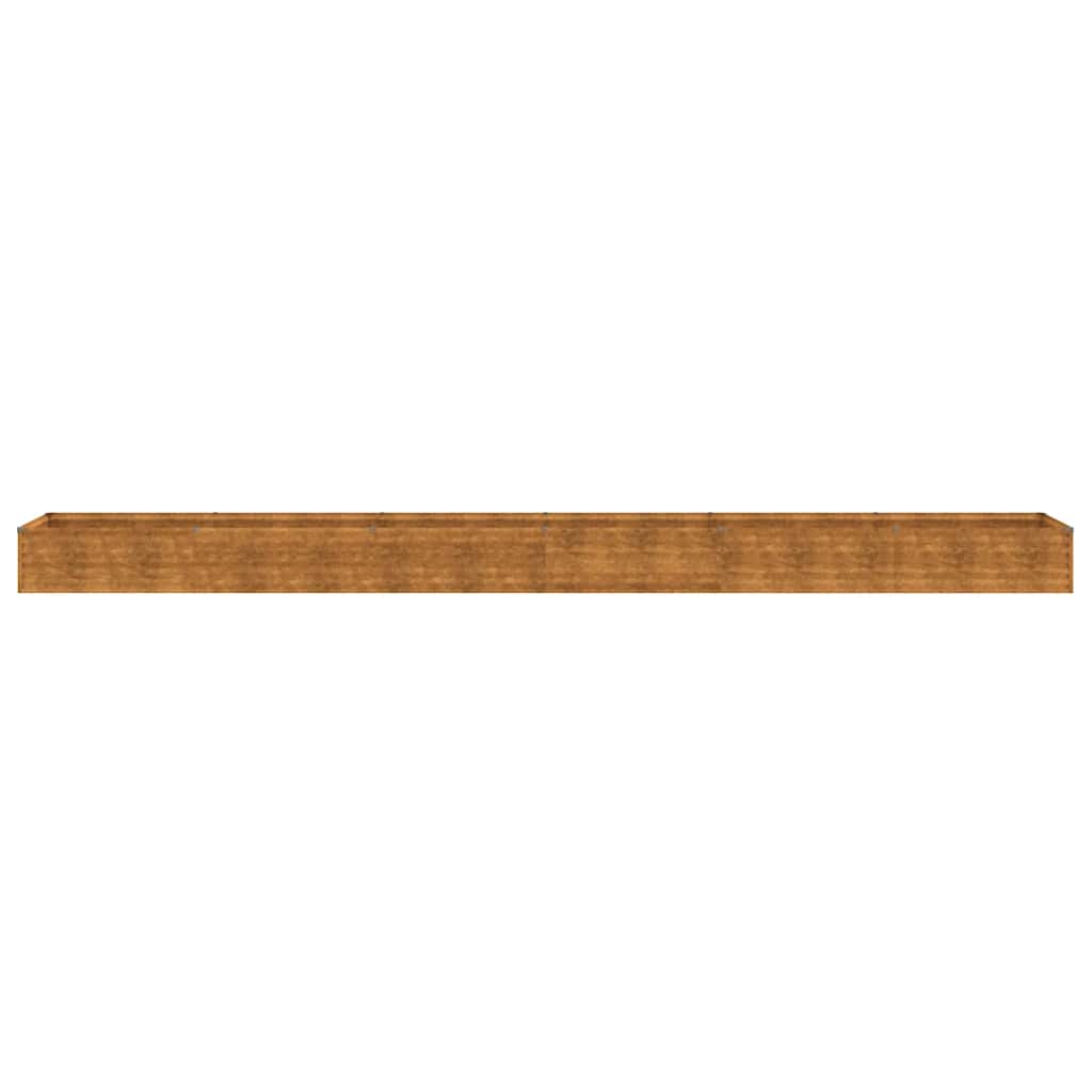 Pakelta sodo lysvė, 580x50x36 cm, Corten plienas