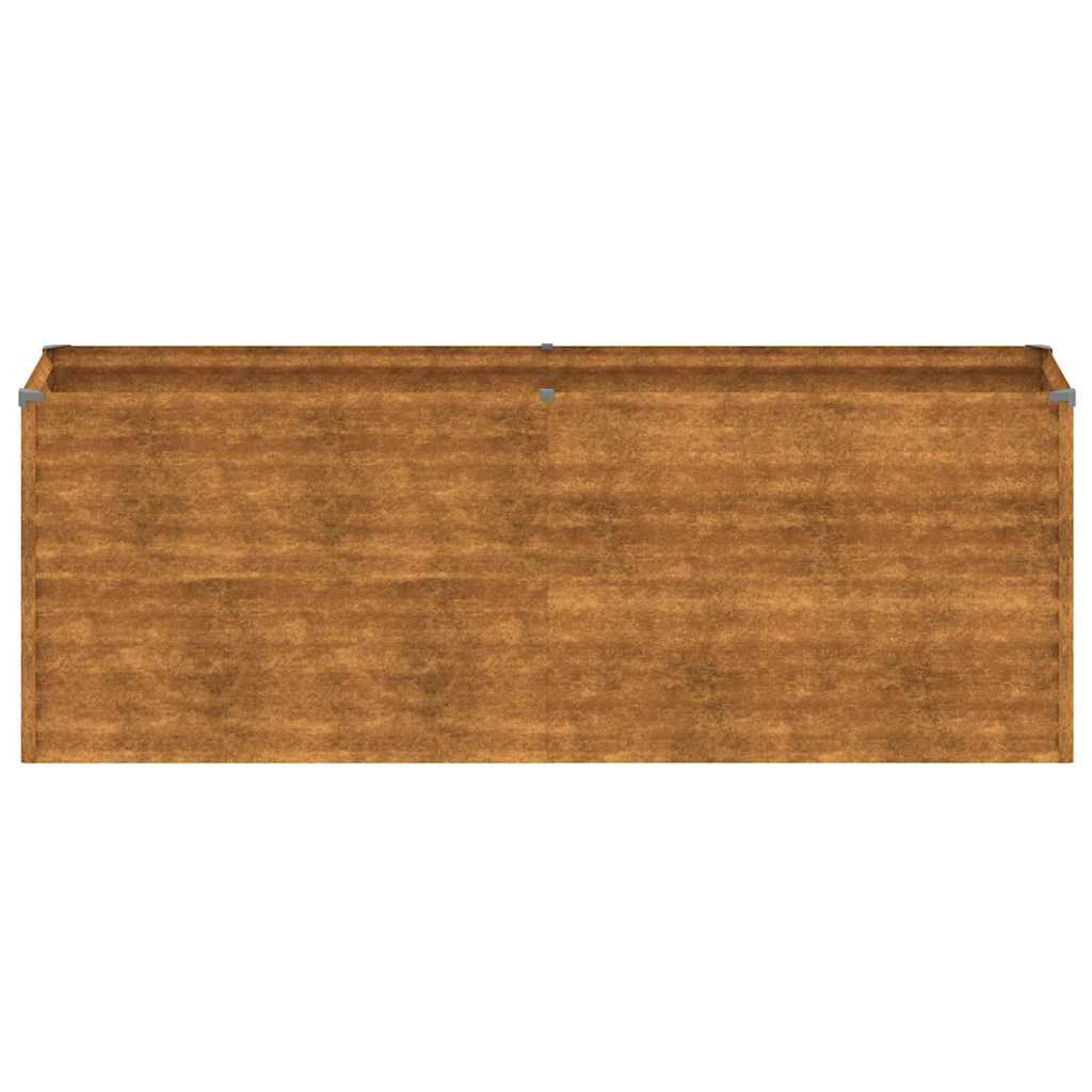 Pakelta sodo lysvė, 196x50x69cm, Corten plienas